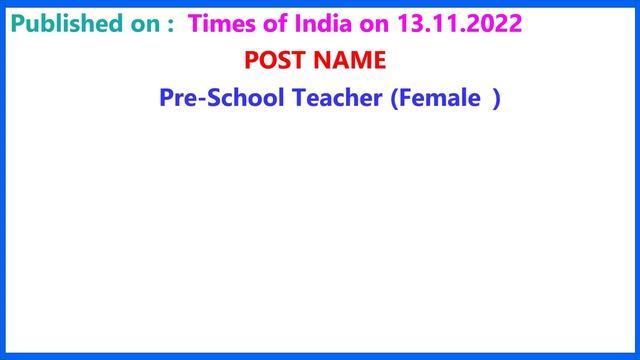 KIDZEE | TEACHER RECRUITMENT | ZEE SCHOOL | CO-ORDINATOR