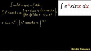 Noaniq integral yechimi | Bo'laklab integrallash | Murakkab integrallar | Sardor Xasanov