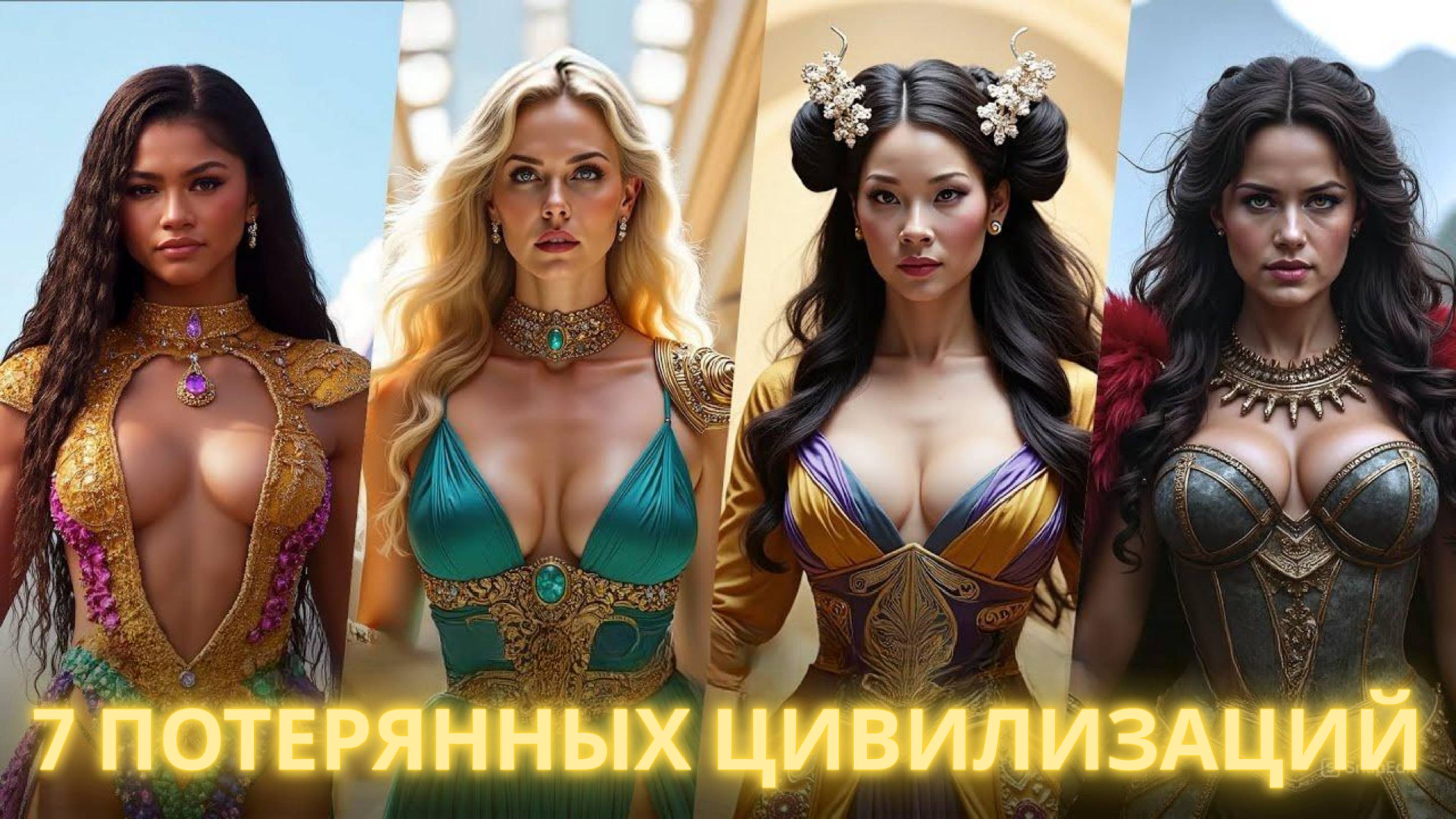🔍🌍7 великих МИСТИЧЕСКИХ исчезнувших цивилизаций
