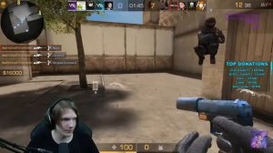 ВЕЛЯ попался против читера Standoff 2