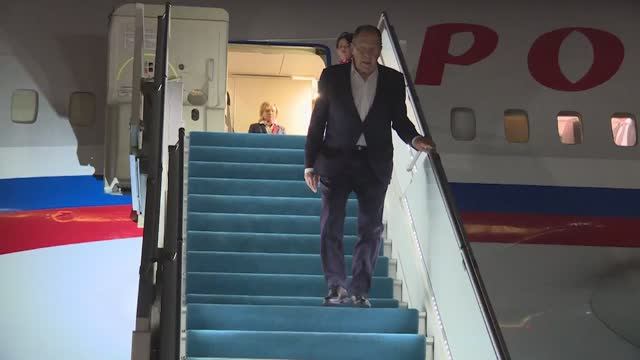 С.В.Лавров прибыл в Республику Казахстан, Алма-Ата, 9 апреля 2025 года