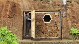 ДОМ в ХОЛМЕ РУЧНЫМИ ИНСТРУМЕНТАМИ. РЫБОЛОВНЫЙ ЛАЙФАК