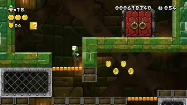 New Super Luigi U World 3 "Shish-Kebab Tower" Starcoin Guide