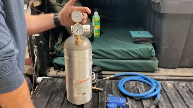 Budget off road co2 tank and variable regulator review.