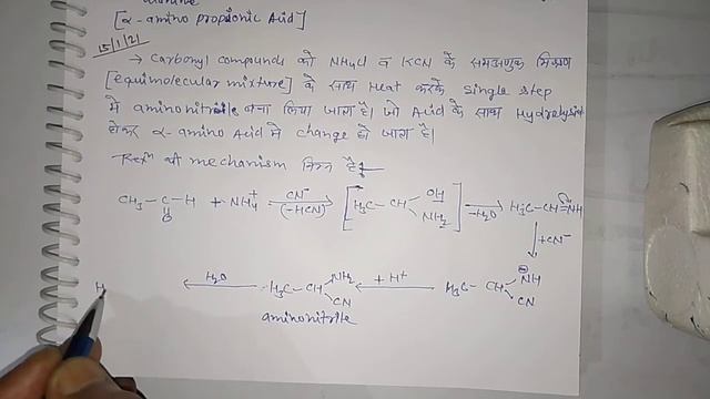 BSc 3year preparation of Alfa amino acids part 2