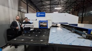 Отзыв клиента из Казахстана: Координатно-пробивной пресс с ЧПУ HARSLE