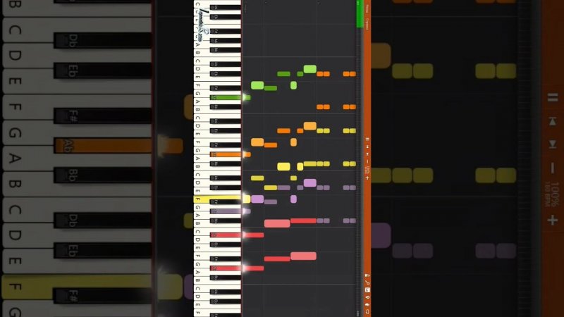Gamma Ray - Dethrone Tyranny - IMPOSSIBLE REMIX - #impossibleremix #remix #shorts #synthesia