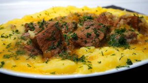 Говядина по-кремлёвски – мясо ТАЕТ во рту! Томлёная в луке со сливочным маслом – находка для ужина