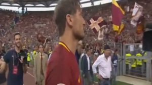 ПРОЩАЙ, ИМПЕРАТОР!!! СЛЕЗЫ ТОТТИ!!! КАК УХОДИЛ ИЗ РОМЫ ФРАНЧЕСКО ТОТТИ!!!!