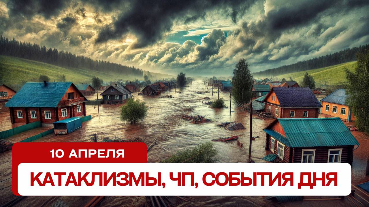 Новости сегодня 10.04.2025. Катаклизмы за день, ЧП, события дня