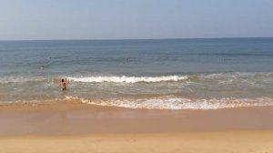 Индия. Кандолим. Обзор пляжа.