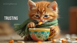 Tiny Cat’s Visit to the Doctor!