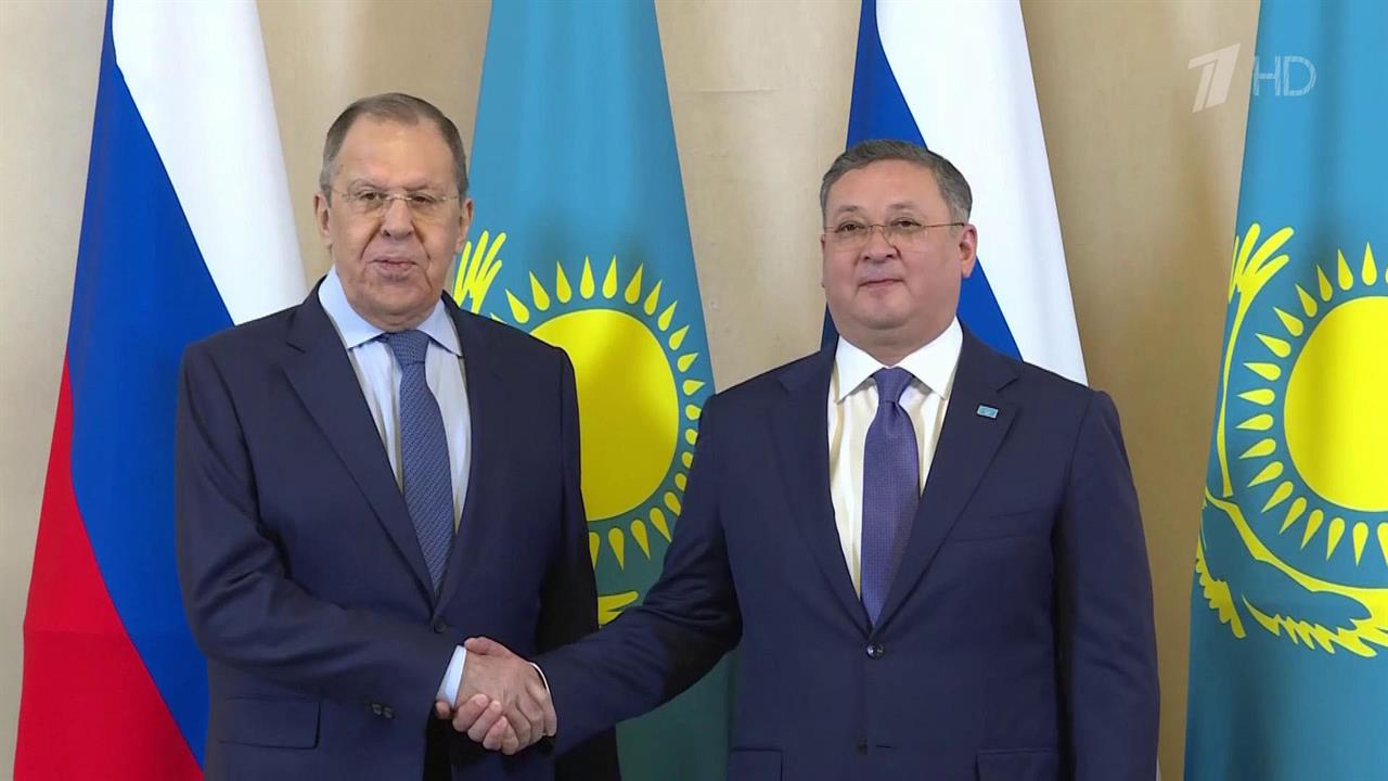 Переговоры министров иностранных дел России и Казахстана состоялись в Алма-Ате