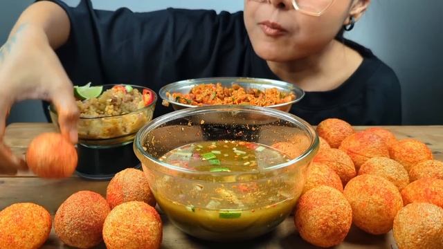 SPICY PANIPURI CHALLENGE | PANIPURI EATING CHALLENGE | INDIAN STREET FOOD | EATING VERY SPICY FOOD