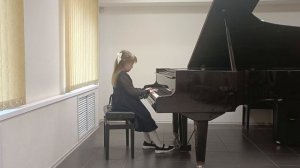 Н.П. Раков "Полька", исполняет ученица 3 кл, Петухова Варвара, 9 лет