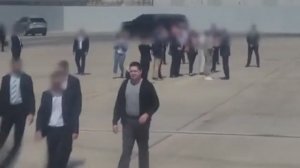 Первые кадры с обменянными Артуром Петровым и Ксенией Карелиной