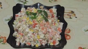 НУ ОЧЕНЬ ВКУСНЫЙ САЛАТ МЕЧТА ПОДОЙДЕТ НА ЛЮБОЙ ПРАЗДНИК