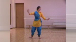 Амад | Таал Джаптаал | Стиль Катхак | ЮЛИЯ ГОНЧАРОВА | Экзамен на 2 курс 2014 | Чаккар | Москва