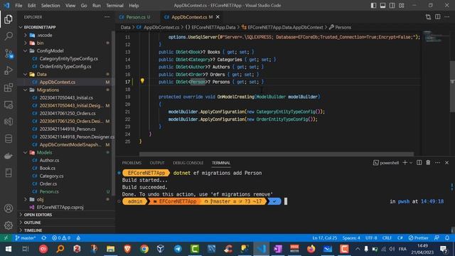 15 EntityFramework Core .NET 7 - One to One Relationships #entityframeworkcore #dotnet7