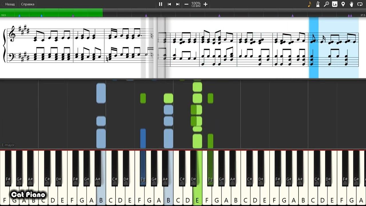 Shinedown - Atlas Falls - Piano tutorial and cover (Sheets + MIDI) смотреть онлайн