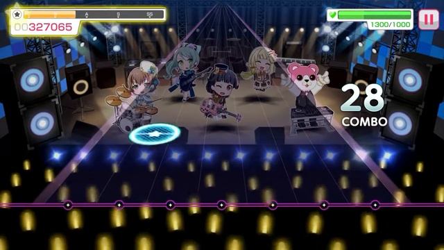 【バンドリ！ガルパ】Yes! BanG Dream!【EASY】AP 譜面確認用 #003