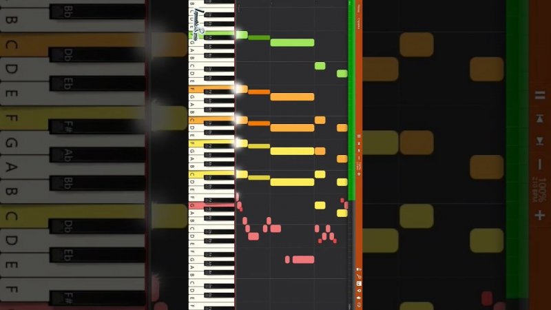 Wintersun - Winter Madness Solo - IMPOSSIBLE REMIX #synthesia #impossibleremix #music #cover