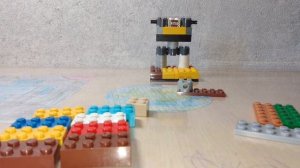 строю робота из Lego