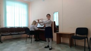 Дж. Платти "Соната e-moll" 1 часть, Стрельникова Ярослава, 11 лет.