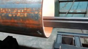 Внутренняя наплавка трубы на установке для автоматической наплавки в среде аргона (TIG УНК-132)