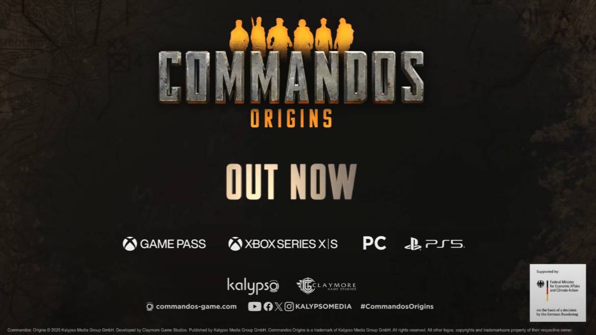 Commandos Origins - Официальный трейлер запуска