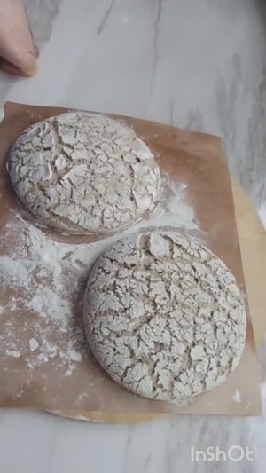 Ржаной подовый хлеб на закваске! Вкуснее чем формовой.