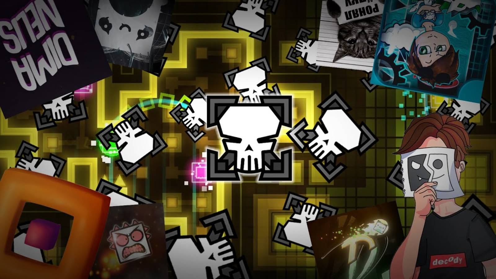 Самое СТРАННОЕ Видео по Geometry dash! Все ТРЕНДЫ ГД В Одном Видео! смотреть онлайн