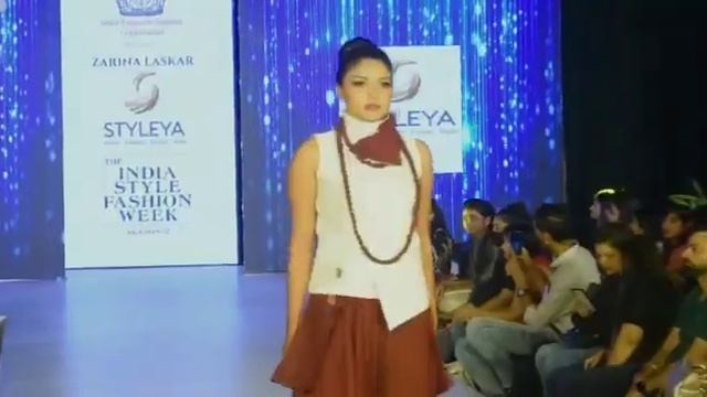 The India Style Fashion Week Presents Designer Zarina Laskar