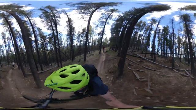 360 VIDEO Merlin View Downhill - Bragg Creek, AB (insta360) смотреть онлайн