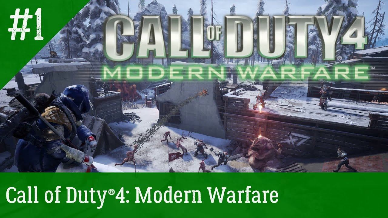 Call of Duty 4 Modern Warfare прохождение часть 1-я (ВСТУПЛЕНИЕ) смотреть онлайн