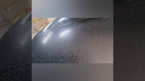 Полировка капота после покраски
