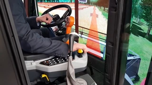 Управление зерноуборочными комбайнами