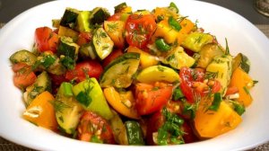 Вау, какой вкусный салат, нежный и сочный