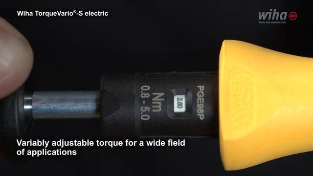 WIHA TorqueVario VDE nyomaték csavarhúzó készlet 18r SL+PH+PZ+SL/PZ+T