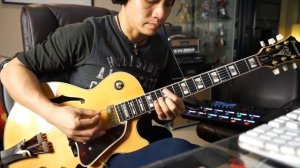 1989 Ibanez GB10 with Line6 Helix (Twin reverb model) guitar improvisation