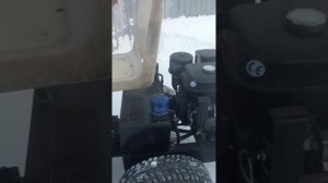 Мини погрузчика 4х4 на гидро ходу и уборка снега 2023г.