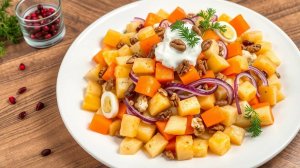 ОСТОРОЖНО: этот картофельный Салат вызывает зависимость с первой ложки!