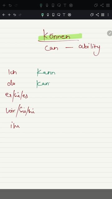 Day 21 – learn German in 1 Minute – Modal Verb - können смотреть онлайн