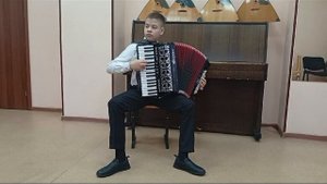 Лапин Павел, ДШИ № 12 г. Белово, М.Глинка Фуга a moll