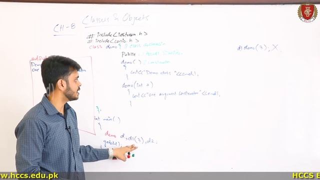 Constructor & its Rules | Destructor | Lab Activity | Chapter#8 (Part 3) | Mr. Omair Khan | Lec 50