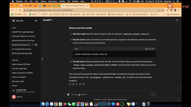 ✅ [IT] Hướng dẫn cài đặt PYTHON ANACONDA chạy test demo kết hợp CHATGPT làm được những điều vi dịu