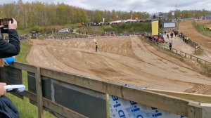 DM-A MX Motocross Honda Park Randers Danmark 2023 Start Crach