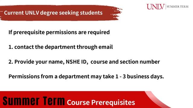 Summer Term Enrollment Tips