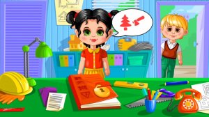 Строитель. Мультфильм игра Выполняй задачи игр про тракторы и грузовики или строительство домов