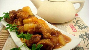 Свинина в кисло сладком соусе
